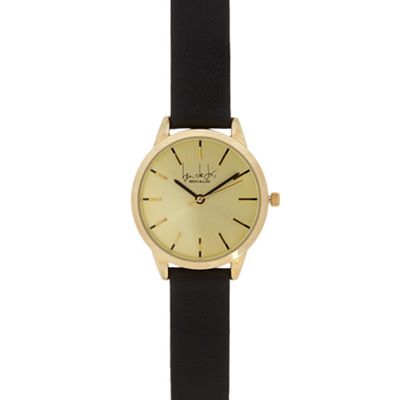 Ladies gold toned watch